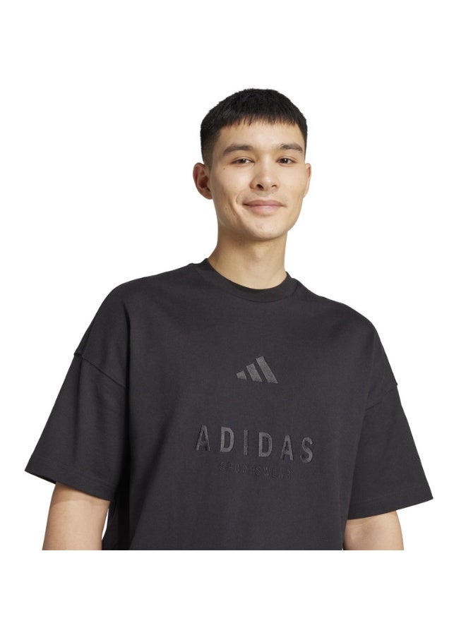 Adidas All Szn Embroidered Graphics T-Shirt - Image 4